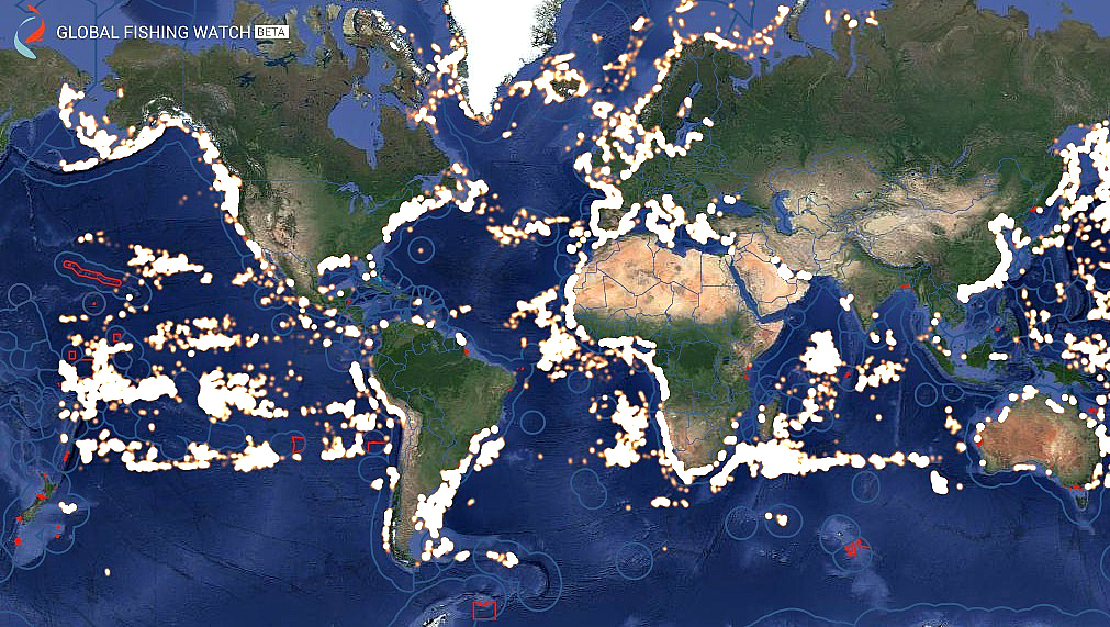 Tracking Commercial Fishing by AIS