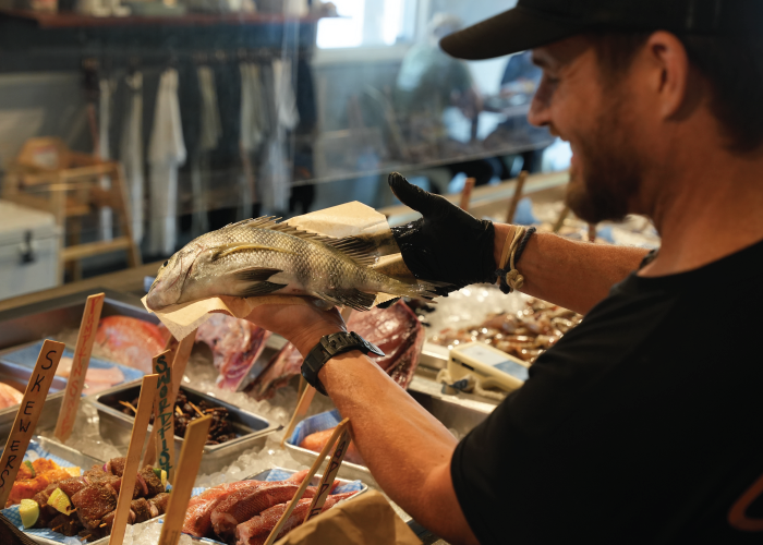 NSM 3 Local purveyors display various seafood options for your next dish!